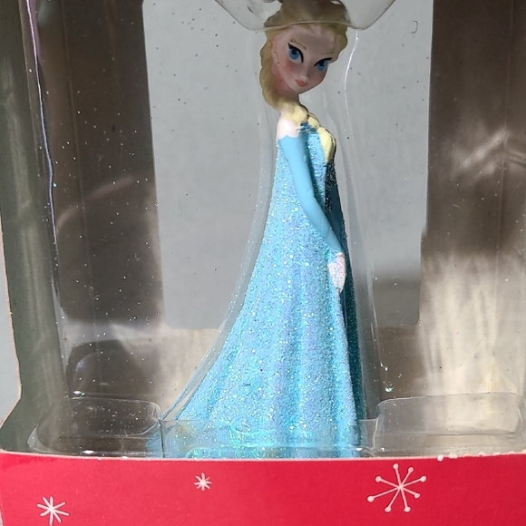 DISNEY Frozen Elsa Hallmark Ornament in Sparkling Blue - New in Box - Picture 6 of 10